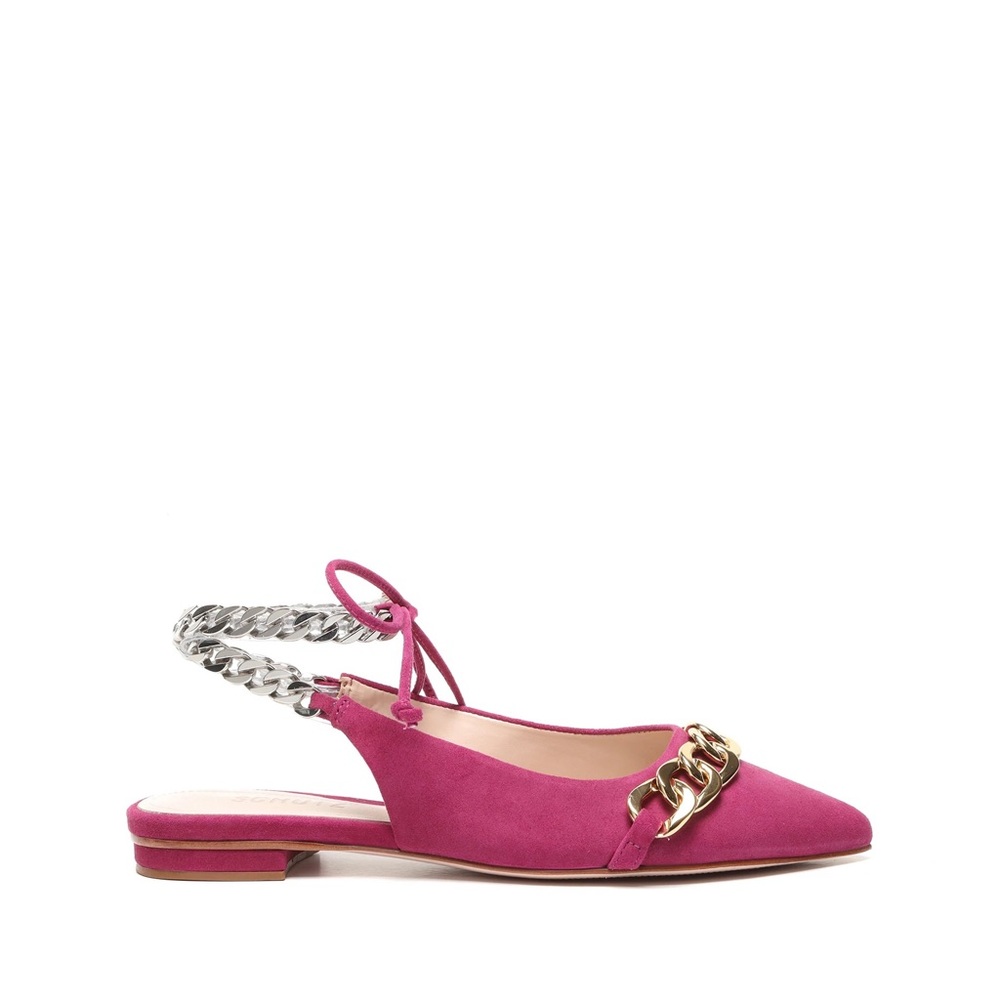 New! Schutz Odilenny Ankle-Tie Flat. US 6.5